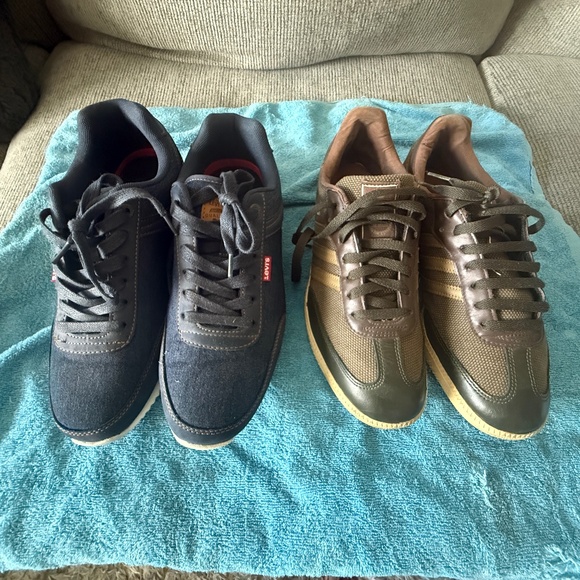 (2) Pair of Men’s casual shoes Sz. 10 - Picture 1 of 4